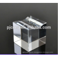 Cheap Crystal Cube Base en blanco bloque de cristal para grabado